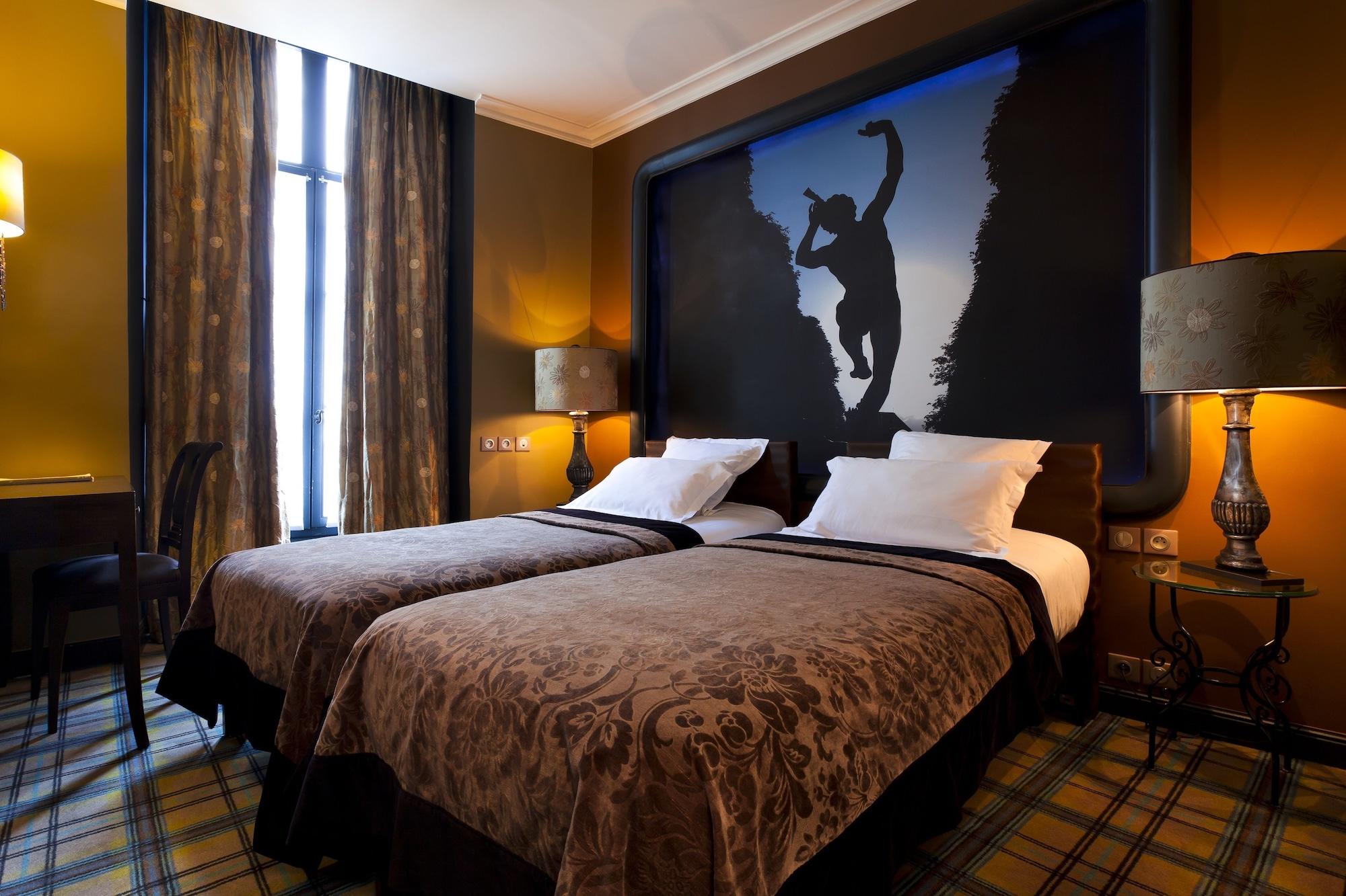 Hotel Fontaines Du Luxembourg Paris Exterior photo