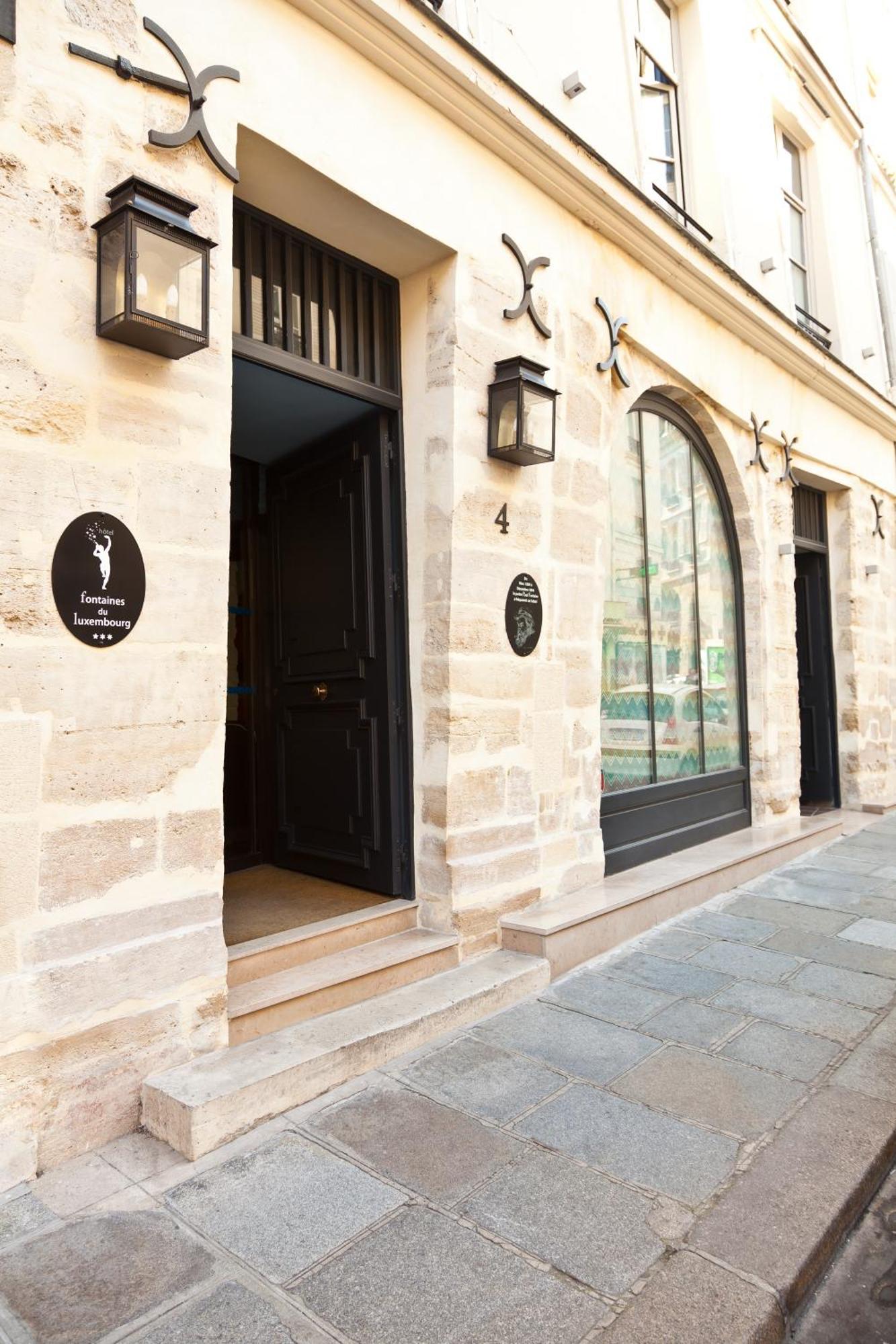 Hotel Fontaines Du Luxembourg Paris Exterior photo